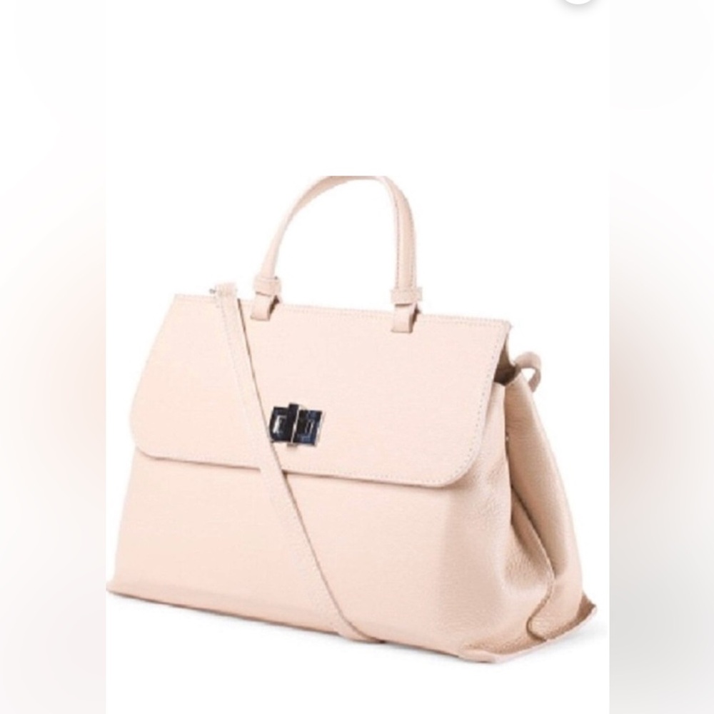 Michaela Barrí leather hand bag made in Italy